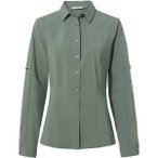 VAUDE Damen Bluse Wo Farley Stretch Shirt, Größe 34 in Grün