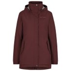 Vaude - Women's Pellice Wool - Parka Gr 36 rot
