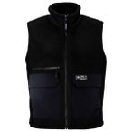 Scott - Women's Vest Escape Heritage Pile - Fleeceweste Gr S schwarz