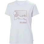 Helly Hansen Skog Graphic  Damen  T-Shirts lila Größe S Trekking  Elastisch