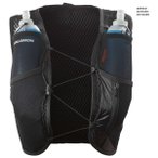 Salomon - Women's Active Skin 4 Set - Laufweste Gr S schwarz