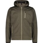 CMP Zip   Herren  Softshelljacke schwarz Größe 3XL Trekking  Wasserabweisend