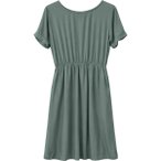 Mazine Damen Viscose Midi Kleid (Größe L, grau)