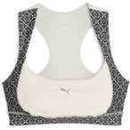 PUMA Damen Top LOGO LOVE MID IMPACT BRA, Größe XS in Weiß