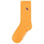 DEDICATED - Rib Socks Knivsta Eggplant - Multifunktionssocken 36-40 orange