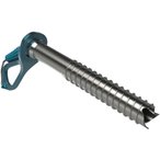Blue Ice Aero Eisschraube  Eisschrauben blau Größe 16CM Bergsteigen | Eisklett