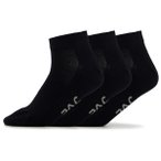 P.A.C. - 3-Pack Everyday Sneaker - Multifunktionssocken 35-38 schwarz