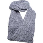 EISGLUT Loopschal Elisabella Loop Merino, Größe ONE SIZE in Grau