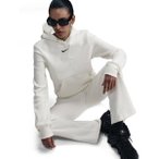 NIKE Damen Shirt Nike Sportswear Phoenix Fleece Wome, Größe XS in Silber