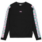 Picture - Women's Blayr Printed Crew - Pullover Gr S schwarz