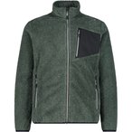 CMP Highloft Melange  Herren  Fleecejacke gruen Größe 3XL Trekking  Atmungsakt