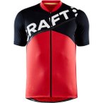 CRAFT Herren Radtrikot CORE ENDUR LOGO JERSEY M, Größe S in Rot