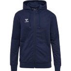 HUMMEL Herren Kapuzensweat hmlGO 2.0 ZIP HOODIE, Größe S in Blau