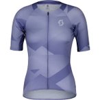 SCOTT Damen Trikot SCO Shirt W's RC Premium Climber SS, Größe L in Blau