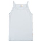 Joha - Girl's Undershirt Spaghetti Straps - Top Gr 90 weiß/grau