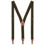 Fjällräven - Singi Leather Clip Suspenders - Hosenträger Gr One Size oliv