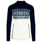 Dale of Norway - Vail Baselayer Half Zip - Merinounterwäsche Gr M blau/weiß