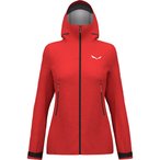 Salewa Ortles Gore 3L  Damen  Regenjacke rot Größe XS Trekking  Widerstandsfä