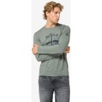 Super.Natural Herren Bike Enthusiast Longsleeve (Größe S, weiss)