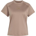adidas Soft Lux  Damen  T-Shirts beige Größe M Yoga  Widerstandsfähig