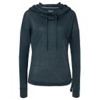 super.natural - Women's Funnel Hoodie - Hoodie Gr XS blau
