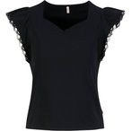 Blutsgeschwister Charming Heart  Damen  T-Shirts schwarz Größe S Lifestyle  Ha