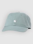 Carhartt WIP Madison Logo Cap tourmaline / white Gr. Uni