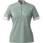 Löffler Illusion Half Zip Trikot Damen  Radtrikots weiss Größe 4XL Commuting 