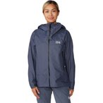 Mountain Hardwear Premonition UL  Damen  Regenjacke blau Größe XS Camping  Kle