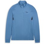 Bergans Herren Inner:Pure Merino Half Zip Longsleeve (Größe M, blau)