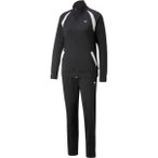 PUMA Damen Sportanzug Classic Tricot Suit op, Größe XS in Schwarz