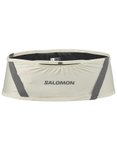 Salomon - Trail-/Laufgürtel - Pulse Belt Icicle/Castelrock  - Größe M - Beige