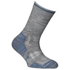 Alpacasocks&Co - Merino Outdoor Kids - Wandersocken 23-26 grau