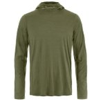 Fjällräven - Abisko Wool Hoodie - Merinoshirt Gr S grün