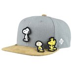 Bavarian Caps Peanuts Transformer Cap  Basecaps grau Größe ONE SIZE Lifestyle
