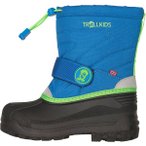 TROLLKIDS Kids Telemark Winter Boots PRO, Größe 34 in Blau