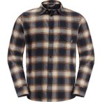 JACK WOLFSKIN Herren Hemd WANDERWEG SHIRT M, Größe L in Schwarz