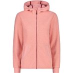 CMP Damen Kapuzensweat WOMAN JACKET FIX HOOD, Größe 40 in Pink