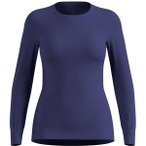 ODLO Damen Langarm Shirt BL TOP crew neck l/s ACTIVE WARM ECO, Größe L in Blau