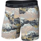 Saxx Underwear Quest Quick-Dry Brief Fly Boxer Herren  Kurze Unterhose grau Grö