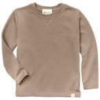 Engel - Kid's Sweatshirt L/S - Merinolongsleeve Gr 92 beige