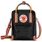 Fjällräven - Kånken Rainbow Sling - Umhängetasche Gr 2,5 l schwarz