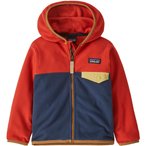 Patagonia Baby Micro D Snap-T  Kinder  Fleecejacke rot Größe 68 Lifestyle  Atm