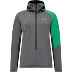 Salewa NXT Hyb 1/2 Zip  Damen  Hoodies grau Größe M Trekking  Klein verpackbar