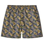 Patagonia Baggies Shorts 5 in., S, jaguar geo: dolomite blue