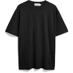 Armedangels Maarkos Linen Blend  Herren  T-Shirts schwarz Größe M Lifestyle  K