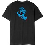 Santa Cruz Screaming Hand Chest  Herren  T-Shirts schwarz Größe S  Hautfreundl