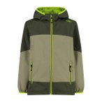 Campagnolo Kinder Blousons lg.Arm Ki KID JACKET FIX HOOD, Größe 116 in Schwarz