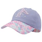 maximo - Kid's Mini Girl Cap Mermaid Klettverschluß - Cap Gr 49-51 cm lila