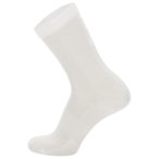 Santini - Cycling High Socks Q-Skin Puro - Radsocken 44-47 - XL/XXL grau/weiß